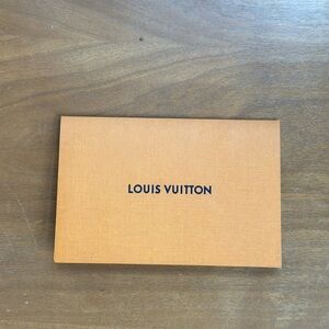 Louis Vuitton small receipt envelopes!